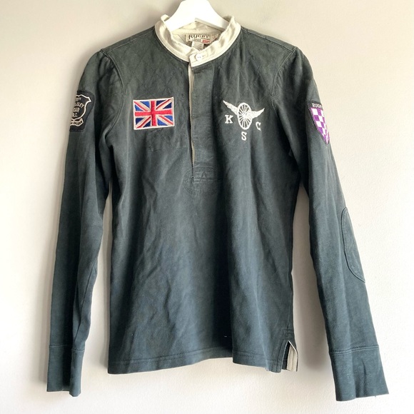 Ralph Lauren Tops Rugby Ralph Lauren Rl Shirt Large British Patches